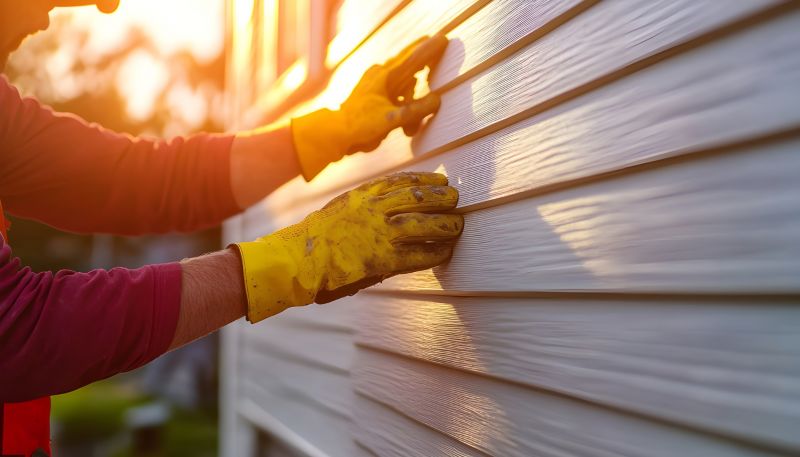 Vinyl Siding in Spring
