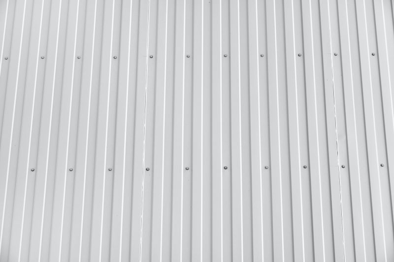 Metal Siding in Winter